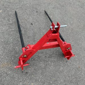  Folding bale spike. A-frame linkage ,locking pin to hold spikes folded . For further information Call Mark on 07710637078 or Allan Grant 07743 199174.