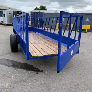  New 32 Space feed trailer . 19ft length . Timber floor ,rear open swing door . Fixed sides with diagonal bars . For more info Call Mark on 07710637078 or Sam on 07522716854