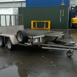 Ifor Williams GP106 Plant Trailer , 3500kg Build Date Oct 18 , Comes complete with full size ramp tail & Spare Wheel 
This trailer will be fully service by our workshop prior to sale , For More details Contact Mark on 07710 637078