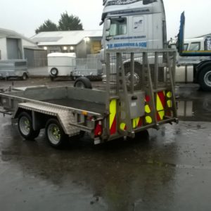 Ifor Williams GP106 Plant Trailer , 3500kg Build Date Oct 18 , Comes complete with full size ramp tail & Spare Wheel 
This trailer will be fully service by our workshop prior to sale , For More details Contact Mark on 07710 637078