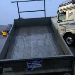 Ifor Williams TT3017 Hydraulic Tipper 3500kg Build Date Oct 2018, Fitted with Ladder rack , Rear lamp guards and spare wheel, This trailer will be fully serviced prior to sale , for more details Contact Mark on 07710 637078