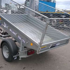 EX DEMO Ifor Williams TT2012 Manual Tipper, 1500kg Complete with the 185/R13 rugged Tyres , removable mesh side kit & spare wheel, Save £500.00 on New Price. For more details contact Mark on 07710 637078