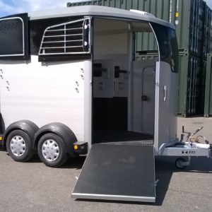New Ifor Williams HBX506 Silver Horsebox , Complete With Internal Padding & Wheel trims , Stalled for 2 x 16.2hh
Accessories available inc Alloy Wheel, Awning, Tackpack etc For more details & price please contact Mark on 07710 637078 or 01463 248268