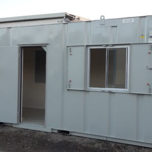20ft x 8ft Office Container, EX- Hire only used for 3 months , Fitted with Electric Hook-up & Security shutters on windows, for more information Prices and Delivery if required please contact Mark on 07710 637078 or Sales on 01463 248268 