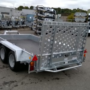 New Ifor Williams GH1054bt Plant Trailer, 3500kg Complete with full ramp tail, Bucket Rest & spare wheel, Fitted with the Heavy duty Tyres, LED option available, For more details call Mark on 07710 637078 or Sam on 07522 716854 or Sales on 01463 248268 phone calls only no messages will be answered.

Available to view at Inverness & Inverurie Depots.
 Sales on 01463 248268