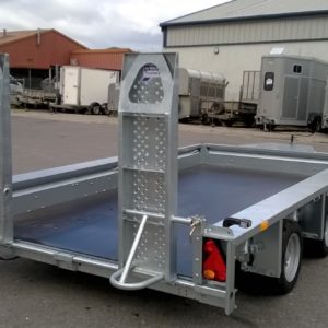 New Ifor Williams GX106 Plant Trailers 3500kg, Complete with movable Loading Skids or Full Ramp, Fitted with Bucket rest & Spare Wheel, For more details & prices please Call Mark on 07710 637078 or Sam on 07522 716854 or Sales on 01463 248268 Phone calls only please no text messages will be answered