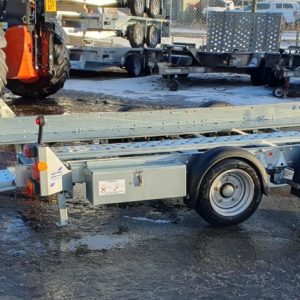 New Just Arrived Ifor Williams CT136HD Car Transporter Trailers. 2600KG Complete with 2mtr loading skids, can be loaded un-hooked from towing vehicle for very low vehicles to be loaded, Lockable toolbox & spare wheel, Accessories available include center decking, Winch kit, tyre rack etc For more details & prices please call Mark on 07710 637078 or Sam on 07522 716854 or sales on 01463 248268.

Available to view at Inverness & Inverurie Depots.