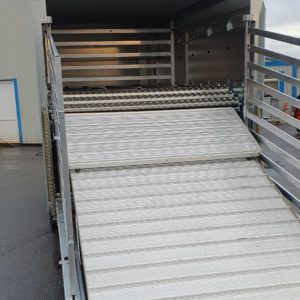 New Ifor Williams DP120 12ft x 6ft Stockbox, 3500kg , De-mountable Stockbox, Complete with Easyload Deck System, sumptank kit, Rear loading gates & spare wheel, Internal divisions, Cattle divisions etc all available as shown in pics, For more information please call Mark on 07710 637078 ,Sam on 07522 716854 or Sales on 01463 248268