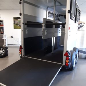 New Ifor Williams HBX506 Black Horsebox , Complete With Internal Padding & Wheel trims , Stalled for 2 x 16.2hh Accessories available inc Alloy Wheel, Awning, Tackpack etc For more details & prices please contact Mark on 07710 637078, Sam on 07522 716854 or Sales on 01463 248268 phone calls only no messages will be answered.

Available to view at Inverness & Inverurie Depots.