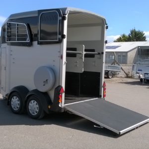 New Ifor Williams HBX506 Silver Horsebox , Complete With Internal Padding & Wheel trims , Stalled for 2 x 16.2hh Accessories available inc Alloy Wheel, Awning, Tackpack etc For more details & prices please contact Mark on 07710 637078, Sam on 07522 716854 or Sales on 01463 248268 phone calls only no messages will be answered.

Available to view at Inverness & Inverurie Depots.