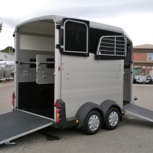 New Ifor Williams HBX506 Black Horsebox , Complete With Internal Padding & Wheel trims , Stalled for 2 x 16.2hh Accessories available inc Alloy Wheel, Awning, Tackpack etc For more details & prices please contact Mark on 07710 637078, Sam on 07522 716854 or Sales on 01463 248268 phone calls only no messages will be answered.

Available to view at Inverness & Inverurie Depots.