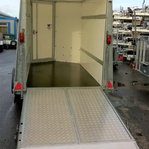 New Ifor Williams BV85 Boxvan Trailers, 8ft x5ft x 6ft Headroom Complete with Front door & roller shutter rear door or Ramp / Barn Doors all with Spare wheel For more information & prices please call Mark on 07710 637078, Sam on 07522 716854 or Sales on 01463 248268, Please do not message or text, Phone calls only.

Available to view at Inverness & Inverurie Depots.
