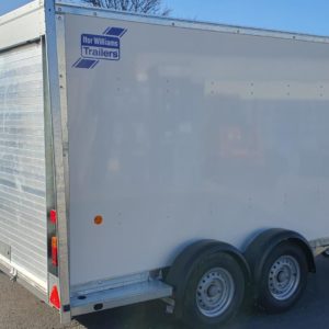 New Ifor Williams BV105 Boxvan Trailers, 6ft Headroom Complete with Front door & roller shutter rear door & Spare wheel For more information & prices please call Mark on 07710 637078, Sam on 07522 716854 or Sales on 01463 248268, Please do not message or text, Phone calls only