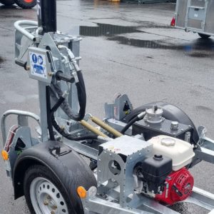 Ifor Williams Log Splitter. Fully galvanized chassis including splitting column & head, 25 tonne splitting force, 250mm splitting head with 600mm max log length, can split logs in horizontal or vertical position, coupled to a Honda CX200 engine.  Accessories available inc cover, For more information call Mark on 07710 637078 or
 Sam 07522 716854 or office on 01463 248268.

Available to view at Inverness & Inverurie Depots.