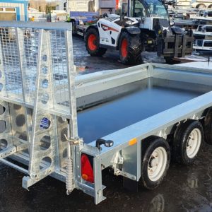 Ifor Williams GX126 Tri-axle Plant Trailers, Complete with full ramp tail , bucket rest & spare wheel, for More details & prices call Mark on 07710 637078, Sam on 07522 716854 or sales on 01463 248268 Phone calls only no messages will be answered