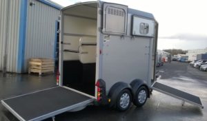  Ifor Williams HB506 Silver Horsebox , Complete With Sliding Windows, & Wheel trims , Stalled for 2 x 16.2hh horses, Full Ifor Williams Warranty & Datatag, , Accessories available inc Alloy Wheels, etc For more details please contact Mark on 07710 637078, Sam on 07522 716854 or Sales on 01463 248268 Phone calls only no messages will be answered
