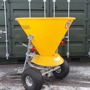 Towable Salt Spreader / Fertilizer Spreader, Adjustable skirt, for towing behind quads etc
For more details call Mark on 07710 637078, Sam on 07522 716854 or sales on 01463 248268 please no text messages phone calls only