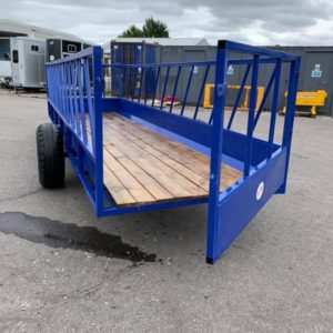 New  feed trailers . 15ft length .x 6ft wide Timber floor ,rear open swing door . Fixed sides with diagonal bars . For more info Call Mark on 07710637078 or Sam on 07522716854 Phone calls only , no text messages will be answered