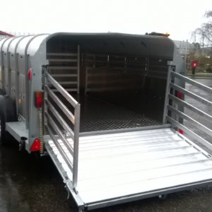 New Ifor Williams TA510 14ft 4ft Headroom Stockbox 3500kg , Complete with division gate, Sumptank kit, rear loading gates & spare wheel, For more information & prices please call Mark on 07710 637078, Sam on 07522 716854 or Sales on 01463 248268, Please do not message or text, Phone calls only.

Available to view at Inverness & Inverurie Depots.
