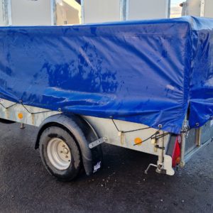 Ifor Williams P7e Unbraked Trailer 750kg , Build Date Sept 21, Complete with removable mesh side kit, Tarpaulin, Rear loading ramp & spare wheel, Fully serviced by our workshop & ready to go , for more details call Mark on 07710 637078 , Sam on 07522 716854 or Sales on 01463 248268 no phone messages please , Messages through facebook only please 