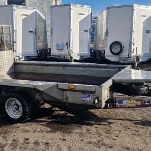 Ifor Williams GX106 Plant Trailer, 3500kg Build Date Oct 21, Complete with Bucket rest, full Ramp tail & spare wheel, Fully serviced by our workshop and ready to work, For more details call Mark on 07710 637078, Sam on 07522 716854 or sales on 01463 248268, Messages only through Facebook please