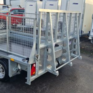 Ifor Williams GX106 Plant Trailer, 3500kg Build Date May 23, In very clean condition , Complete with mesh side kit , full ramptail, bucket rest & spare wheel, fully serviced by our workshop & ready to work, for more details call Mark on 07710 637078, Sam on 07522 716854 or sales on 01463 248268