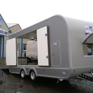 New Ifor Williams Transporta CCT5221, 3500kg, Fully Loaded, Twin Axle tilting body , with side opening L/H & R/H access doors,& Front wall access hatch, fitted with front storage cabinet, electric winch & battery , tyre rack & work bench, Floor storage box, extension ramps for very low vehicles, Full LED lights internal & external inc floor strip lighting , Alloy wheels inc Spare, Internal dimensions 17ft x 7ft , for more details please call Mark on 07710 637078, Sam on 07522716854 or Sales on 01463 248268 messages through Facebook only please.

Available to view at Inverness & Inverurie Depots.