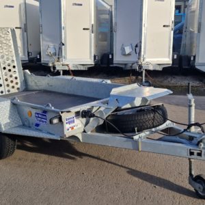 Ifor Williams GH94bt Plant Trailer, 2700kg Build Date Nov 22, Very clean used once, complete with LED lights, bucket rest & spare wheel, fully serviced by our workshop & ready to work, for more details call Mark on 07710 637078, Sam on 07522 716854 or sales on 01463 248268