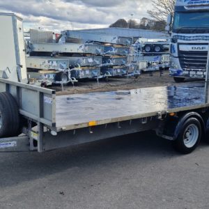 Ifor Williams LM186 Tri-Axle Flatbed Trailer 3500kg, Build Date Sept 2020, Complete with 6ft Loading Ramp, Removable Headboard, LED Lights & Spare wheel, Fully serviced by our workshop and ready to work, For more details call Mark on 07710 637078, Sam on 07522 716854 or sales on 01463 248268, Messages only through Facebook please 