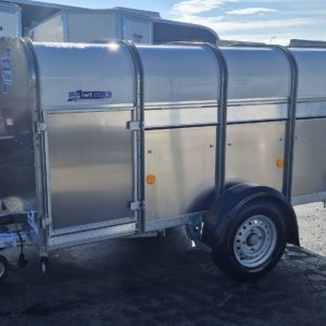 New Ifor Williams P8G Livestock Trailer 1400kg Complete with rear loading gates & Spare Wheel, Accessories available including internal divisions etc, for more details & prices Please Call Mark on 07710 637078 , Sam on 07522 716854 or Sales on 01463 248268.

Available to view at Inverness & Inverurie Depots.

Available to view at Inverness & Inverurie Depots.