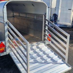 New Ifor Williams P8G Livestock Trailer 1400kg Complete with rear loading gates & Spare Wheel, Accessories available including internal divisions etc, for more details & prices Please Call Mark on 07710 637078 , Sam on 07522 716854 or Sales on 01463 248268