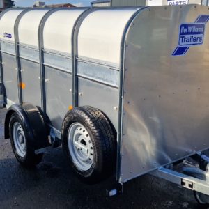 New Ifor Williams P8G Livestock Trailer 1400kg Complete with rear loading gates & Spare Wheel, Accessories available including internal divisions etc, for more details & prices Please Call Mark on 07710 637078 , Sam on 07522 716854 or Sales on 01463 248268.

Available to view at Inverness & Inverurie Depots.

Available to view at Inverness & Inverurie Depots.