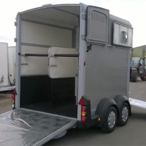 FOR SALE
Ex-Demo 2024 Ifor Williams HB506 Silver Horsebox , Complete With Sliding windows & Wheel trims , Stalled for 2 x 16.2hh horses, complete with full Ifor Williams 12mth Warranty & datatag, Used for display purposes at show. £6294.00 + vat, trade-ins welcome & delivery possible, Accessories available inc Alloy Wheels, Full width bars, Tackpacks etc For more details please contact D.R. Alexander & Son Main Ifor Williams Distributor for North of Scotland, Mark on 07710 637078, Sam on 07522 716854 or Sales on 01463 248268 or message through facebook.

Available to view at Inverness & Inverurie Depots.