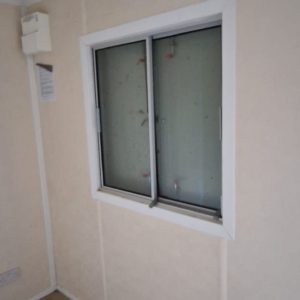 Ex-Hire Office Cabin 20ft x 8ft, fitted with electrical Hook up, Lighting & Sockets, heater & security shutters on windows , for more information call Mark on 07710 637078 or sales on 01463248268 Delivery available via Hiab