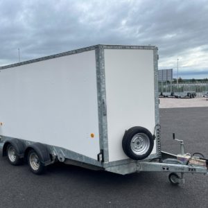 Ifor Williams BV126 Boxvan 3500kg Build Date TBC, Complete with Rear ramp/barn doors, inspection door , heavy duty propstands & spare wheel, fully serviced by our workshop and ready to work For more details call Mark on 07710 637078 or Sales on 01463 248268