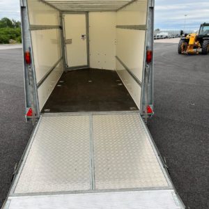 Ifor Williams BV126 Boxvan 3500kg Build Date TBC, Complete with Rear ramp/barn doors, inspection door , heavy duty propstands & spare wheel, fully serviced by our workshop and ready to work For more details call Mark on 07710 637078 or Sales on 01463 248268